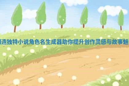 创造独特小说角色名生成器 🕢 助你提升创作灵感与 🥎 故事魅力 创造独特小说角色名生成器 🕢 助你提升创作灵感与 🥎 故事魅力
