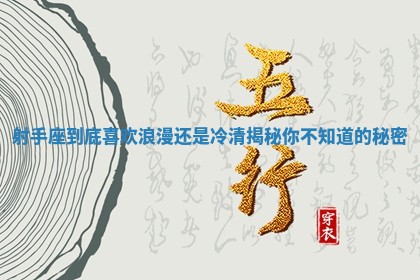 射手座到底喜欢浪 🎊 漫 🌅 还是冷清揭秘你不知道的秘密 射手座到底喜欢浪 🎊 漫 🌅 还是冷清揭秘你不知道的秘密